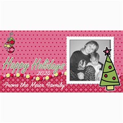 Happy Holiday Card With Tree
