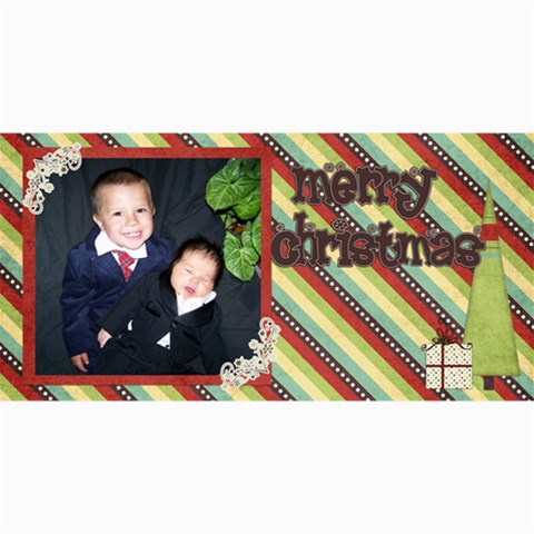 Joy Christmas Cards By Sheena 8 x4  Photo Card - 1