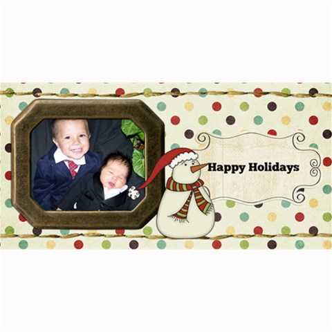 Joy Christmas Cards By Sheena 8 x4  Photo Card - 6