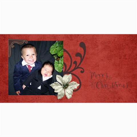 Joy Christmas Cards By Sheena 8 x4  Photo Card - 8