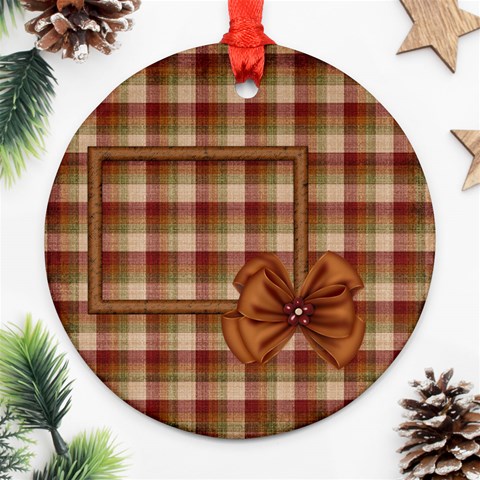 Ornament Gingy Holiday 1002 By Lisa Minor Front
