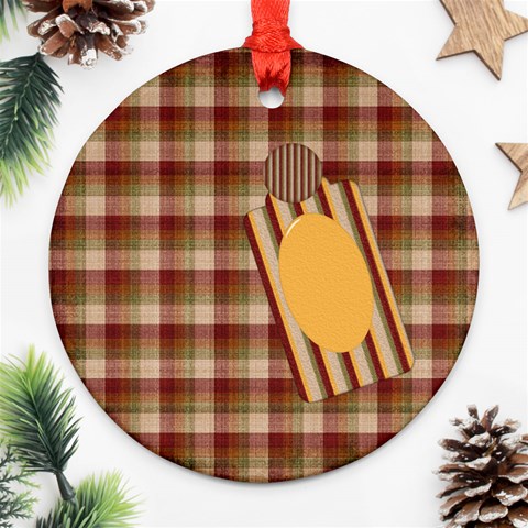 Ornament Gingy Holiday 1002 By Lisa Minor Back