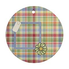 Ornament-Falderal - Round Ornament (Two Sides) Ornament-Falderal - Round Ornament (Two Sides)