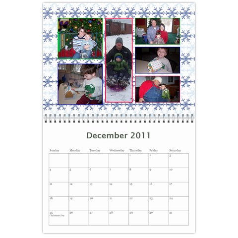2011 Calendar By Tracy Clair Dec 2011