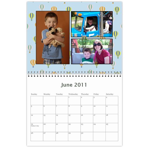 2011 Calendar By Tracy Clair Jun 2011