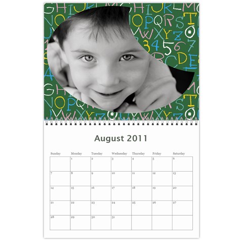 2011 Calendar By Tracy Clair Aug 2011