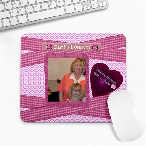 Grandma Mouse Pad By Danielle Christiansen Front