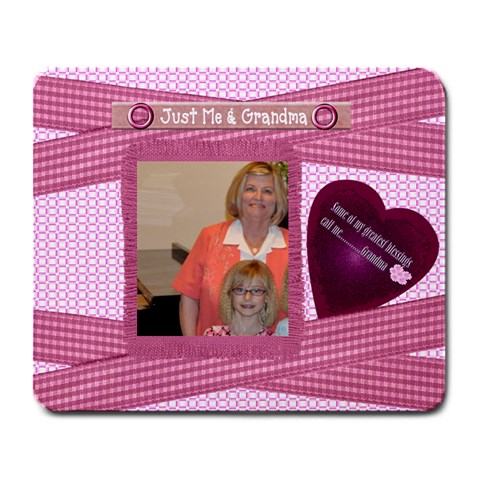 Grandma Mouse Pad By Danielle Christiansen Front