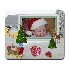 Here Comes Santa Mouse Pad - Large Mousepad