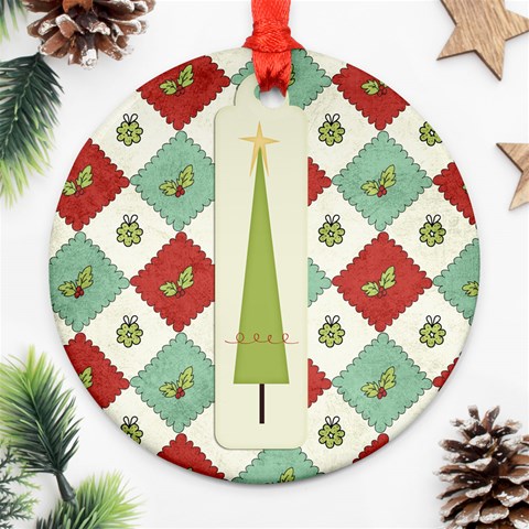 Joy Ornament 2 By Sheena Back