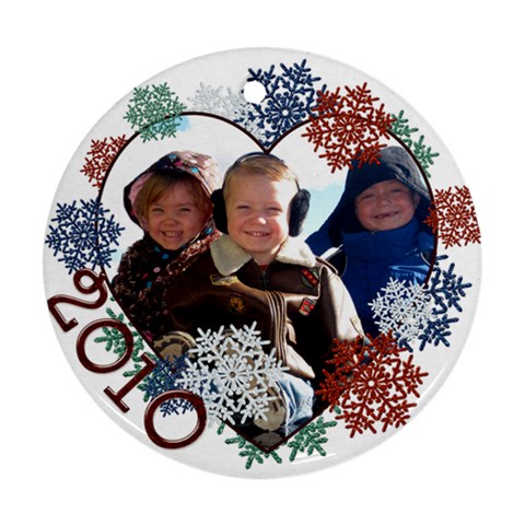 2010 Ornament By Scrappyliz73 Front