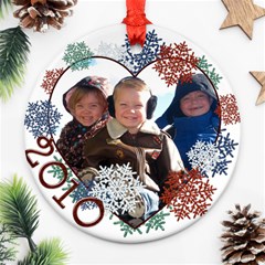 2010 ornament - Ornament (Round)