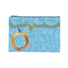 Cosmetic Bag-Ella in Blue Large 1001 (7 styles) - Cosmetic Bag (Large)