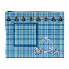 Cosmetic Bag-Ella in Blue-Large 1001 (7 styles) - Cosmetic Bag (XL) Cosmetic Bag-Ella in Blue-Large 1001 (7 styles) - Cosmetic Bag (XL)