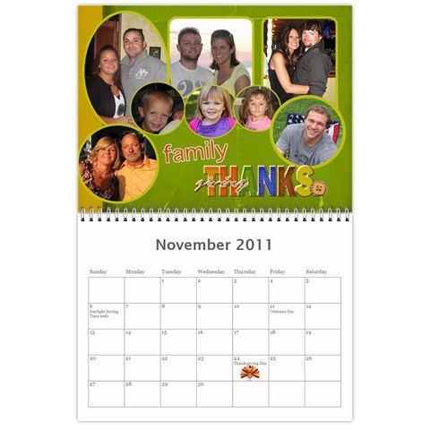 Mom Calander By Amanda Nov 2011