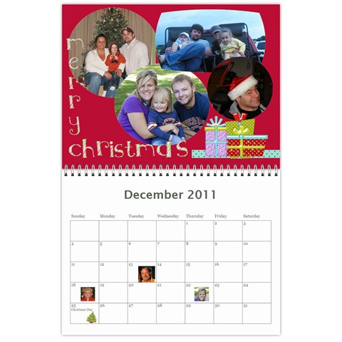 Mom Calander By Amanda Dec 2011