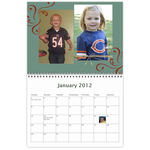 Mom Calander By Amanda Jan 2012