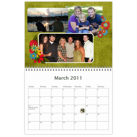 Mom Calander By Amanda Mar 2011