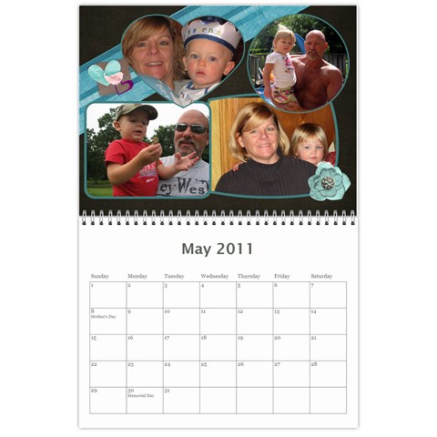 Mom Calander By Amanda May 2011