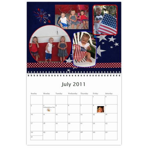 Mom Calander By Amanda Jul 2011