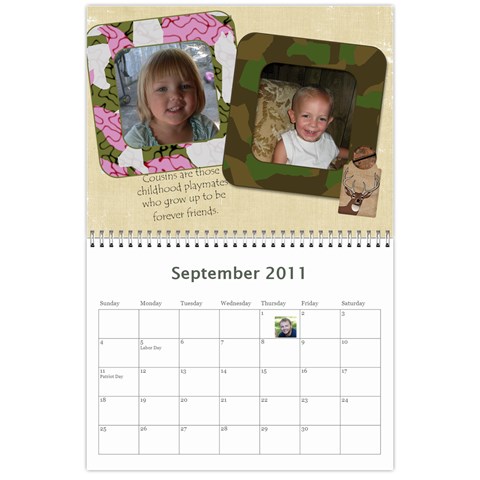 Mom Calander By Amanda Sep 2011