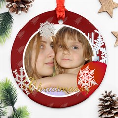 christmas - Ornament (Round)