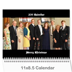 2011 henderson - Wall Calendar 11  x 8.5  (12-Months)