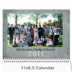 2011 Calendar - Wall Calendar 11  x 8.5  (12-Months)