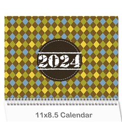 Calendar-for Guys - Wall Calendar 11  x 8.5  (12-Months)