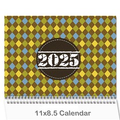 Calendar-for Guys - Wall Calendar 11  x 8.5  (12-Months)