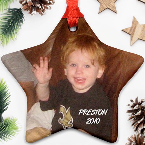 Preston Ornament 2 By Cindy Blair Speigle Front