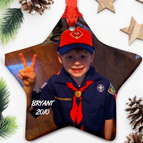 Bryant Ornament 2 By Cindy Blair Speigle Front