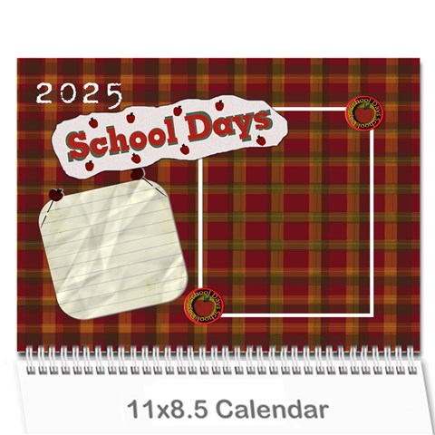2025 Calender For School Teachers By Danielle Christiansen Cover