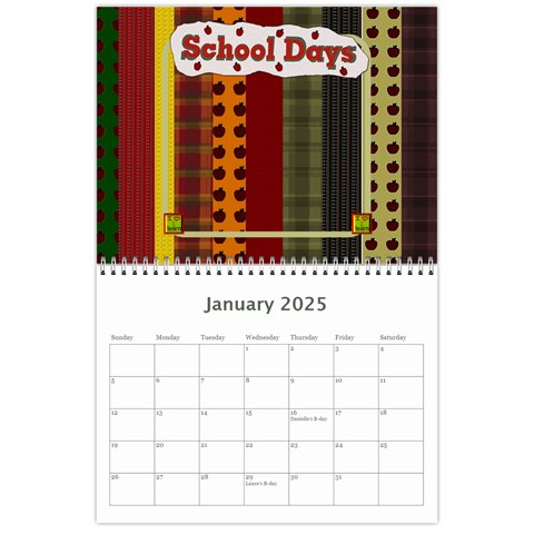 2025 Calender For School Teachers By Danielle Christiansen Jan 2025