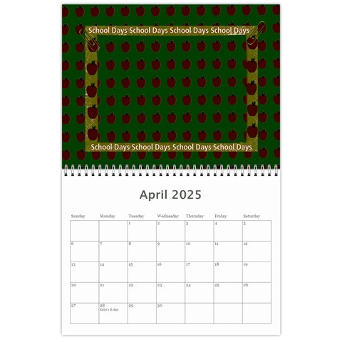 2025 Calender For School Teachers By Danielle Christiansen Apr 2025