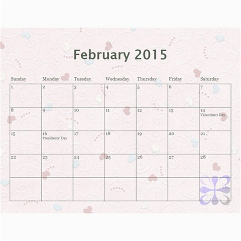 Family Calendar 2013 Apr 2015