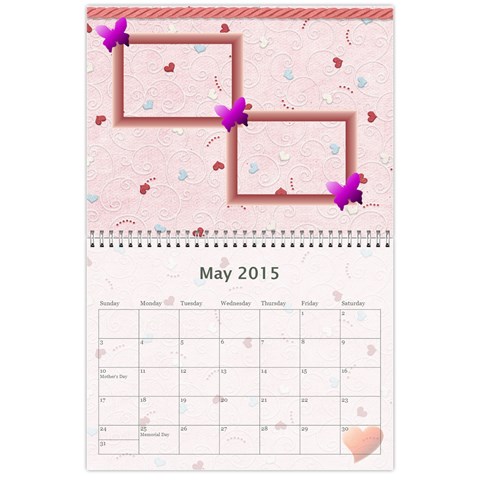 Family Calendar 2013 May 2015