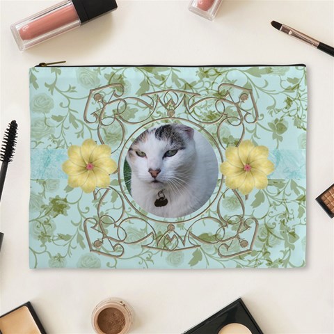 Dove Love Xl Cosmetic Case By Joan T Front