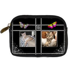 Butterfly Pearl Design Digital Camera Case By Lil Front