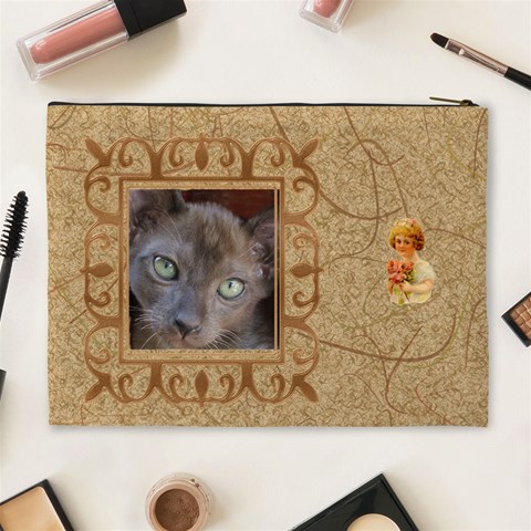 My Journal Xl Cosmetic Case By Joan T Back