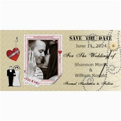 Wedding Save The Date Cards #3 - 4  x 8  Photo Cards