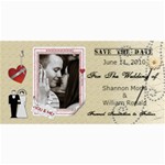 Wedding Save The Date Cards #3 - 4  x 8  Photo Cards