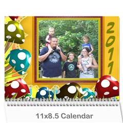 2011 - Wall Calendar 11  x 8.5  (12-Months)