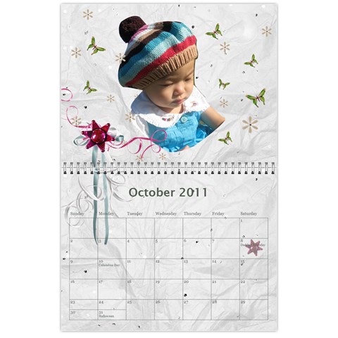 2011 Calendar By Hue Quyen Huynh Oct 2011