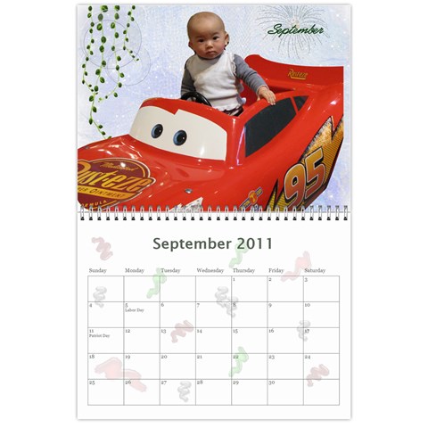 2011 Calendar By Hue Quyen Huynh Sep 2011