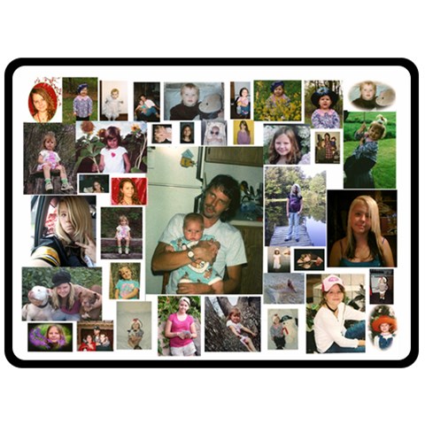 Mine By Shari Saler 80 x60  Blanket Front