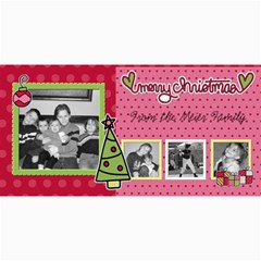 Multi photo card 1 - 4  x 8  Photo Cards