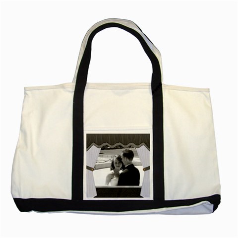 Stage Curtain Two Toned Tote Bag By Lil Front