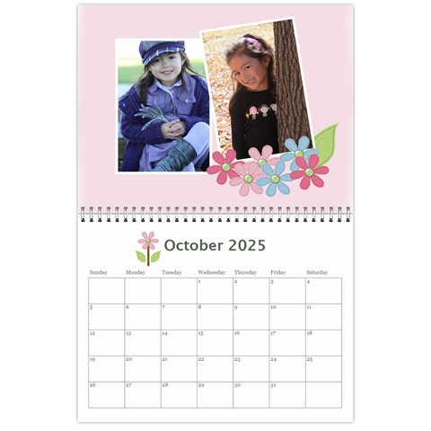 Calendar Oct 2025