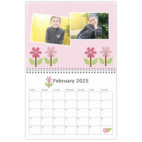 Calendar Feb 2025